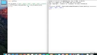 Get closest matches of a word using Python