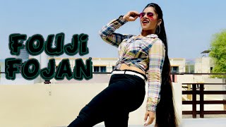 Fouji Fojan |फौजी फौजन Fojan Tera Fouji Rakhe Tene Full Moj Me |Dance Video |Sapna Chaudhary| New dj