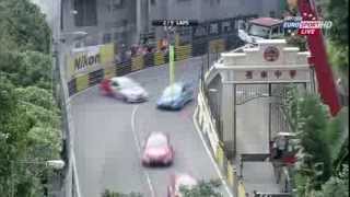 WTCC 2013 Macau Chilton Unfall