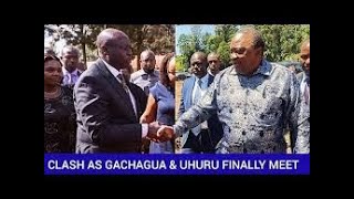 RUTO KWISHA!FINALLY UHURU KENYATTA MEETS DP GACHAGUA TO TALK ABOUT KIKUYU MT KENYA UNITY!!!