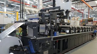 Gallus EM 510 7 colours Flexo - printing on film - located in Germany #ppmachinery #gallus