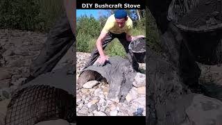 Amazing DIY stove/oven 🏕🔥♥️ Primitive Technology #primitivetechnology #bushcraft #diy #stove