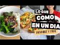 Lo que como en un día | recetas saludables 🌱😊🤤