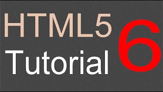 HTML5 Tutorial for Beginners - 06 - Structure elements Part 2