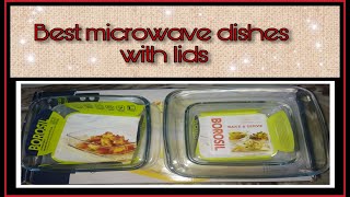 #borosil Borosil microwavable square dish with lid unboxing and review| borosil bowl with lid.