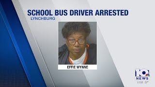 School bus driver arrested following assault investigation in Lynchburg
