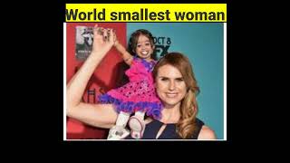 World smallest woman #shorts