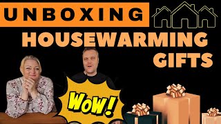 Wow!! Swedish couple unbox housewarming gifts!