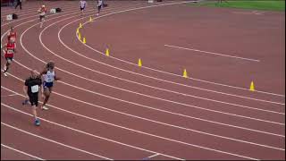 Finale 400m M55 aux EMG 2023 Tampere