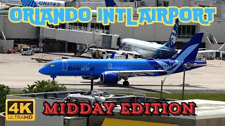 #4K MIDDAY NORTHERN OPS 4/22/24 ORLANDO INT'L AIRPORT #aviation #new #plane #best #popular #lovers