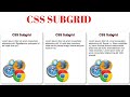 CSS Subgrid Layout Tutorial: Learn CSS Subgrid for Complex, Responsive Web Design