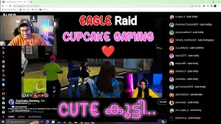 Vasuannan raid Aleena💕 @eaglegamingop @cupcakegamingyt          #eaglegaming #cupcakegaming #tva