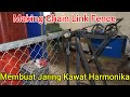 DIY Manual Homemade Chain Link Fencing / Fence Wire Netting