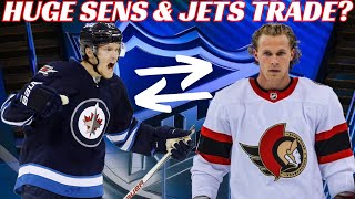 NHL Trade Rumours - Huge Sens & Jets Trade? Isles Rumours, Pens Fire Rierden & Jack Adams Finalists