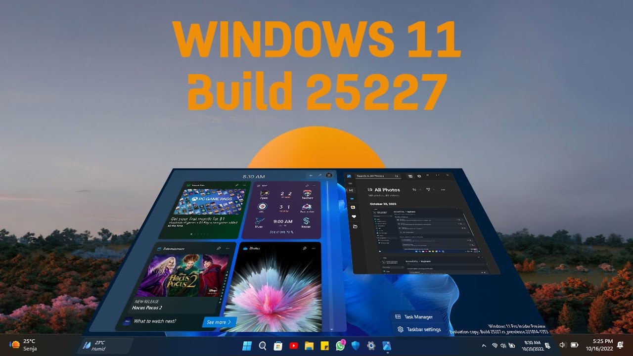 Windows 11 Build 25227 Dev Channel - Whats New ? - YouTube