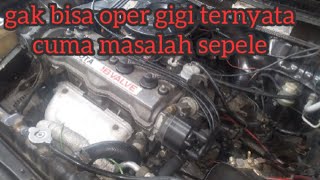 penyebab tidak bisa oper gigi #corolla #twincam