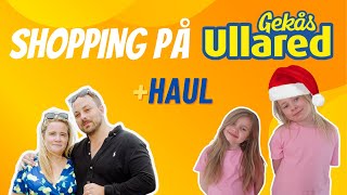 JUL SHOPPING OCH SMINK PÅ GEKÅS ULLARED 👍 + HAUL