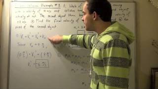 Elastic Collision Example # 3