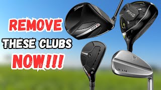 REMOVE these Clubs FROM Your BAG NOW!!