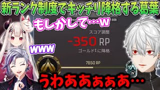 上げたランクをそのまま落とす葛葉、頭トロトロな不破湊、絶叫する奈羅花【CRcup当日/葛葉/APEX/不破湊/にじさんじ/切り抜き】