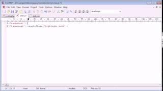 jQuery Tutorial 57 toggleClass