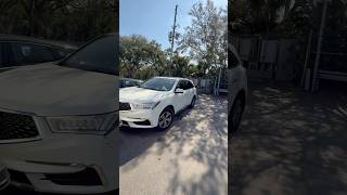 Acura MDX с небольшими потертостями на бампере и по супер цене. 9000$. Авто аукцион в США. Флорида.