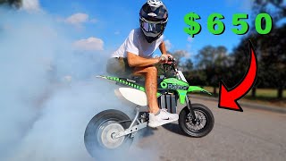 I Built an INSANE E-Mini Moto! (+65mph)