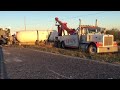 loaded propane tanker highway 277 near eagle pass texas tavo’s towing