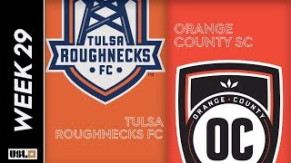Tulsa Roughnecks FC vs. Orange County SC: September 21, 2019