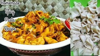 ഗോതമ്പ് പാസ്ത ഇനി വീട്ടിൽ തയ്യാറാകാം😍 | Homemade Pasta | Spicy Pasta Recipe In Malayalam.