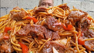 BEEF WITH PANCIT CANTON