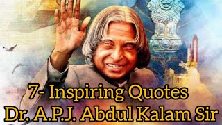 Powwrful Motivational Quotes | Dr.A.P.J. Abdul Kalam #quotes #viral #sad quotes
