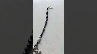 পুরোনো হার দিয়ে বানিয়ে নাও anklet #anklet making at home #diy#kyasekya