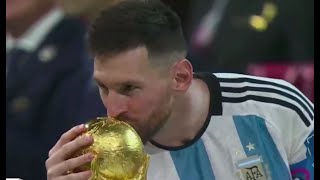 Argentina won WORLD CUP 2022 អាហ្សង់ទីនបានឈ្នះពានរង្វាន់ពិភពលោកឆ្នាំ 2022 Congratulation to Messi