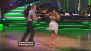 Nicole Scherzinger & Derek Hough -  Dancing With The Stars - Jive week 2