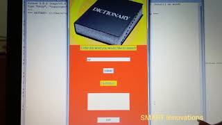Python Project By Our Student - Online Dictionary