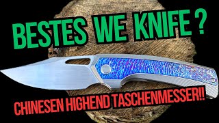 WE KNIFE NEFARIS/BESTES WE Knife???/Limited Edition Blue Waves