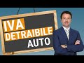 IVA detraibile auto: come funziona?