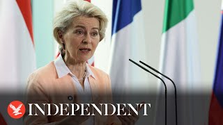 Live: European Commission president Ursula von der Leyen delivers annual State of the Union address