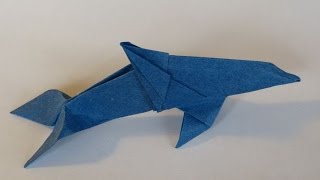 How To Make Scott's Origami  Dolphin (Nai`a) Delfín Dauphin