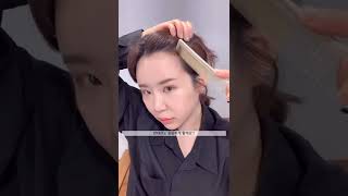 #m자이마 커버하는 #잔머리컷 💇🏻‍♀️