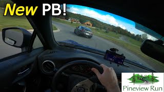 I Drove So Fast I Made Myself Sick 😳 [POV Trackday @ Pineview Run]