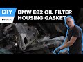 BMW N55 Oil Filter Housing Gasket Replacement DIY (2009-2019 BMW F30 335i, E82 135i)