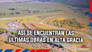 Las últimas obras en el autódromo de Alta Gracia: Raúl Salazar nos lleva una vuelta a bordo