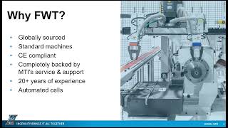 MTI's Line of FWT Friction Welders