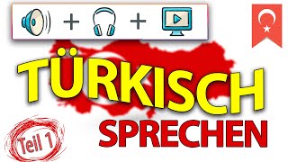 Türkisch lernen für Absolute Anfänger! Teil 1 von 2