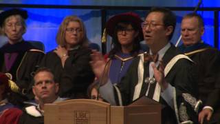 2017 Convocation 3 Irving K Barber School of Arts and Sciences, Creative and Critical Studies