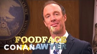 New Conan Pilot: "Foodface Lawyer" | CONAN on TBS