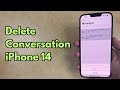 How to Delete a Text Message Conversation on iPhone 14