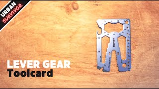 The Lever Gear Cardtool is the Best Credit Card Multitool